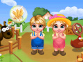 ಗೇಮ್ Royal Twins Cute Farm 