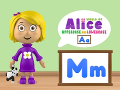 खेल World of Alice Uppercase and Lowercase