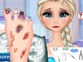 खेल Elsa Foot Doctor