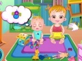 खेल Baby Hazel sibling care