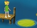 खेल Bibi - the little magician: Freakish pond