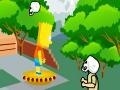 खेल Bart Simpson Zombie