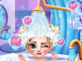 खेल Ice Queen Baby Bath 