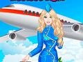 खेल Barbie Air Hostess Style