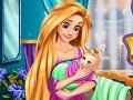 खेल Rapunzel Baby Caring