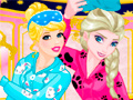 ಗೇಮ್ Princesses Pajama Party Funny Faces