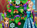 खेल Frozen Christmas Tree Design