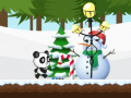खेल Christmas Panda Run