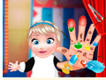 ગેમ Baby Elsa Hand Doctor