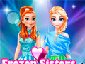 खेल Frozen Sisters Facebook Fashion