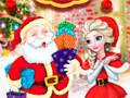 खेल Elsa Make Christmas Gift