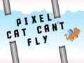 खेल Pixel cat can't fly