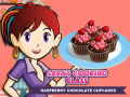 खेल Sara’s Cooking Class: Raspberry Chocolate Cupcakes
