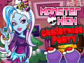 खेल Monster High Christmas Party