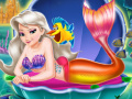 खेल Elsa Mermaid Dress Up