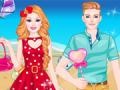 ગેમ Barbie And Ken Love Date  