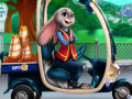 खेल Girls Fix It Bunny Car