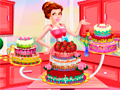 खेल Princess Dede Sweet Cake Decor