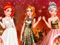 ಗೇಮ್ Princesses Glittery Party