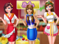ಗೇಮ್ Super Market Promoter Princesses Dress Up