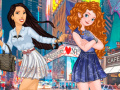 खेल Princesses Visit New York