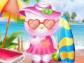 ಗೇಮ್ Hello Kitty Beach Fun