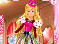 खेल Barbie's Valentine's Patchwork Dress