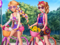 ಗೇಮ್ Princesses Bike Trip