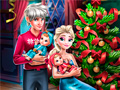 ગેમ Elsa Family Christmas