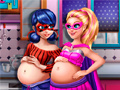 खेल Hero Dolls Pregnant BFFs