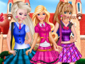 ಗೇಮ್ Sisters In Princess Charm School