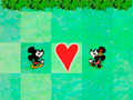 खेल Mickey and Minnie: Parisian Park Puzzler