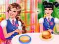 ಗೇಮ್ Princesses Burger Cooking