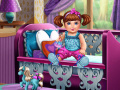 खेल Little Princess Care Day