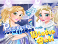 ಗೇಮ್ Princesess snowflakes Winter ball