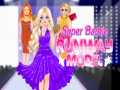 ગેમ Super Barbie Runway Model
