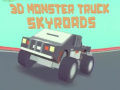 விளையாட்டு 3D Monster Truck Skyroads
