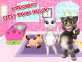 ગેમ Preganat Kitty Room Decor