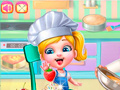 खेल Cindy Cooking Cupcakes