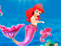 खेल Baby Mermaid Princess Dress Up