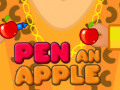 खेल Pen an apple