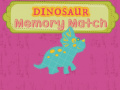 खेल Dinosaur Memory Match