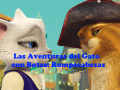 खेल Las Aventuras del Gato con Botas: Rompecabezas    