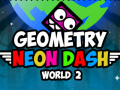 விளையாட்டு Geometry: Neon dash world 2