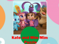 खेल Kate and Mim Mim Puzzle