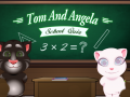 खेल Tom And Angela School Quiz