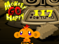ગેમ Monkey Go Happy Stage 117