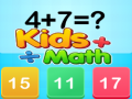 खेल Kids Math