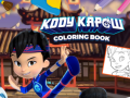 खेल Kody Kapow Coloring Book