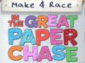 खेल Make & Race In The Great Paper Chase